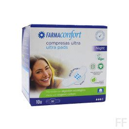 Comprar Farmaconfort Compresas Ultra Noche Algod N Uds Online