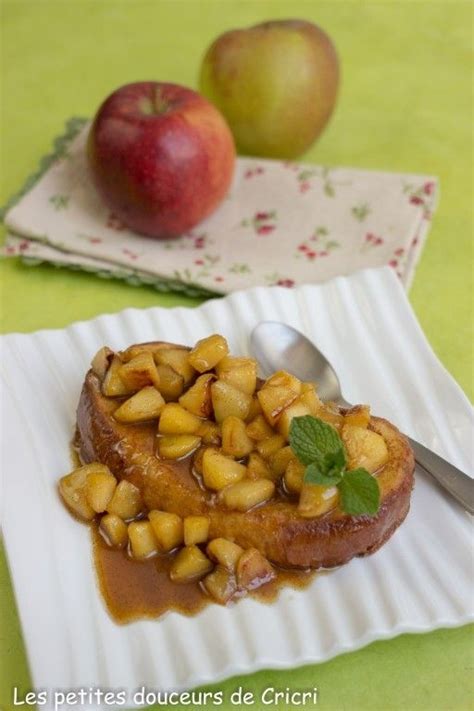 Les Petites Douceurs De Cricri Recette Brioche Perdue Aux Pommes