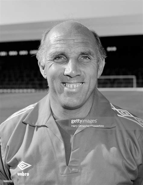 Liverpool Coach Ronnie Moran At Anfield In Liverpool England Circa