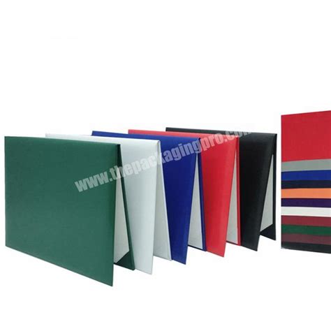 Custom Pu Paper Certificate T Holders Degree Certificate Cover