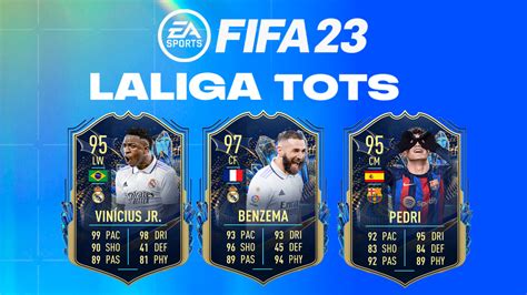 Fifa 23 La Liga Teams Of The Season Tots Revelados Vinicius