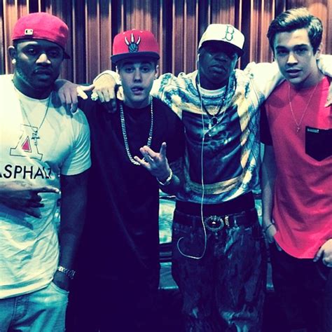 Justin Bieber And Austin Mahone Hit Recording Studio Together - Capital