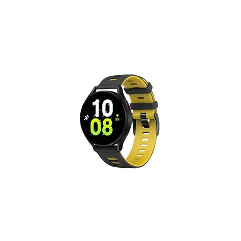 Twin Sport Armband Samsung Galaxy Watch Mm Svart Gul Elgiganten