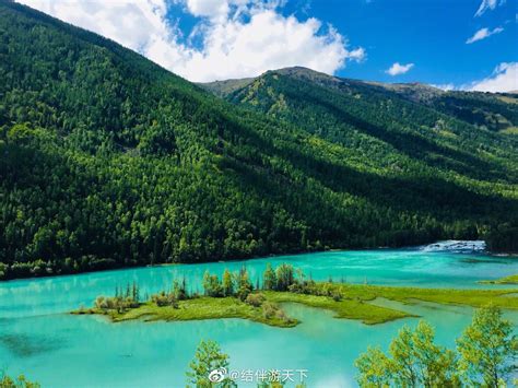 喀纳斯景区著名三湾：神仙湾，月亮湾，卧龙湾