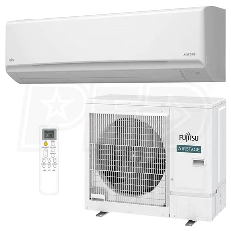 Fujitsu Lpas K Btu Cooling Heating Lpas Wall Mounted Air