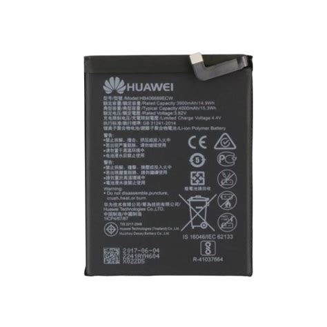 Batterie Huawei HB406689ECW Pour Mate 9 Mate 9 Pro Y7 Y9 2019 Y7 Y9