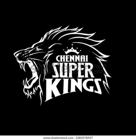 Chennai Super Kings Logo Vector Illustration Stock Vector (Royalty Free) 2283578937 | Shutterstock