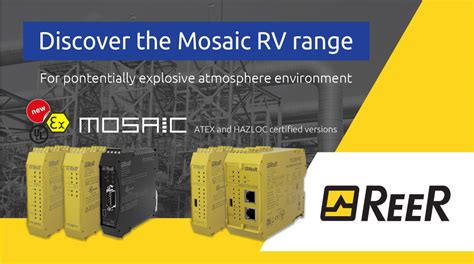 Reers New Atex Certified Versions Of Mosaic Safety Controllers