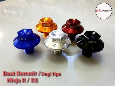 Jual Baut Komstir Segitiga Segi Tiga Atas Triple Clamp Rc Ninja Ss