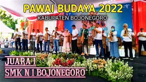 Juara Pawai Budaya Kabupaten Bojonegoro Smk Negeri