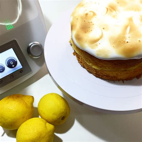 Tarta de Limón con Merengue Suizo Cocinillas TM5 Recetas Thermomix