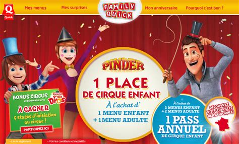 Le Blog Malin Quick Une Place Enfant Au Cirque Pinder Offerte Pour L