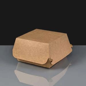 Kraft Burger Box Clamshell Standard 4oz Buy On Line