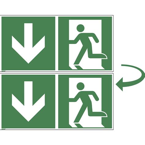 Notausgang Doppelseitig Kunststoff Ve 10 Stk Gaerner Deutschland