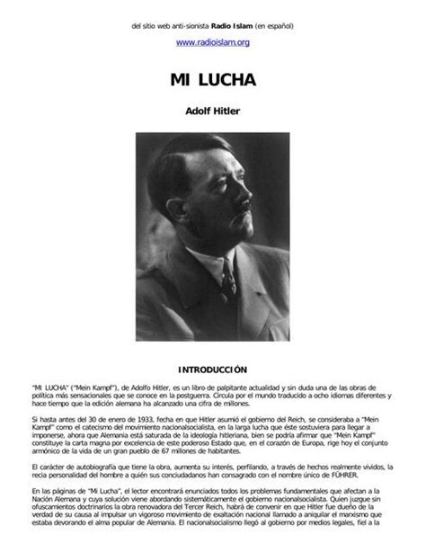 Adolf Hitler Mi Lucha Galleta Udocz