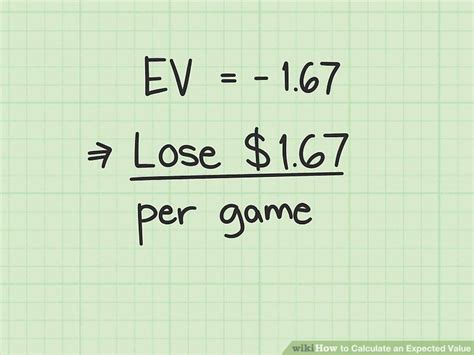 3 Ways To Calculate An Expected Value WikiHow