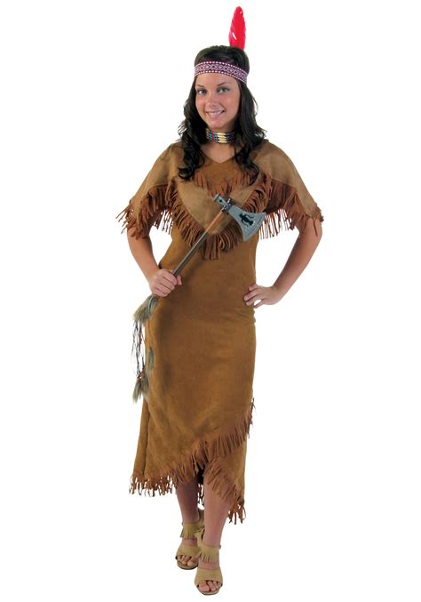 Deluxe Women's Native American Costume