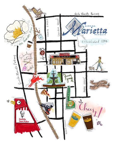 Marietta Map — Madison O'Brien