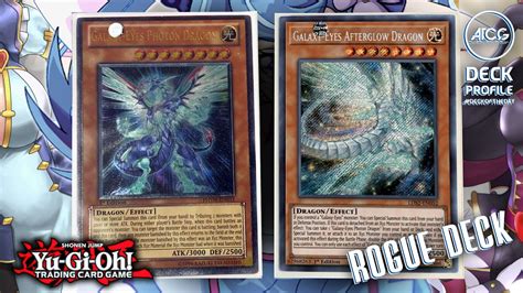 Yu Gi Oh Galaxy Eyes Photon Deck Profile Post Legendary Duelist