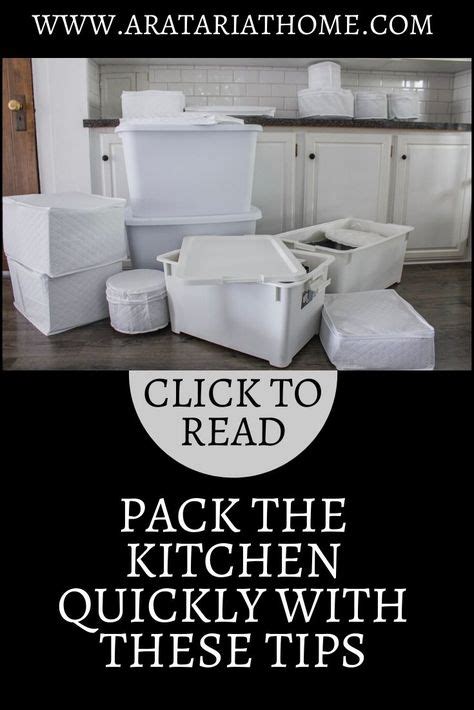 Tips To Packing The Kitchen For Moving In 2020 With Images Kitchen