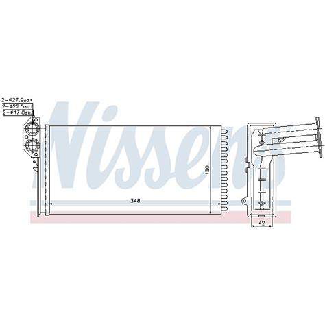 W Rmetauscher Innenraumheizung Nissens G Nstig Schnell