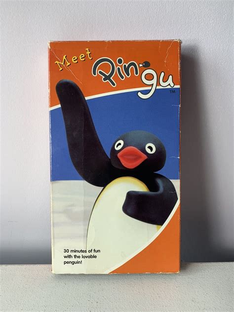 Meet Pingu Vhs Rare Animated Pingu The Penguin Kids Cartoon Etsy España