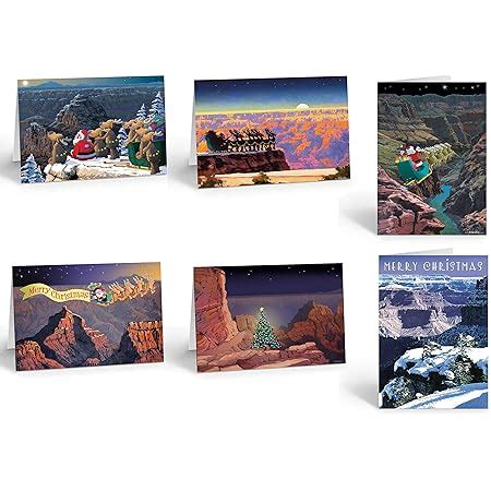 Amazon.com : Stonehouse Collection Western Christmas Cards Variety Pack ...