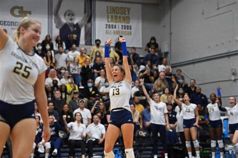 No 8 Seed Tech Sweeps The Citadel To Open Ncaa Tourney Georgia Tech