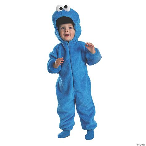 Toddler Deluxe Sesame Street™ Cookie Monster Costume - Up to 2T