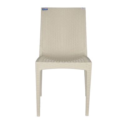 Silla Majestic Rattan S Crema Sin Brazos Innova Centro