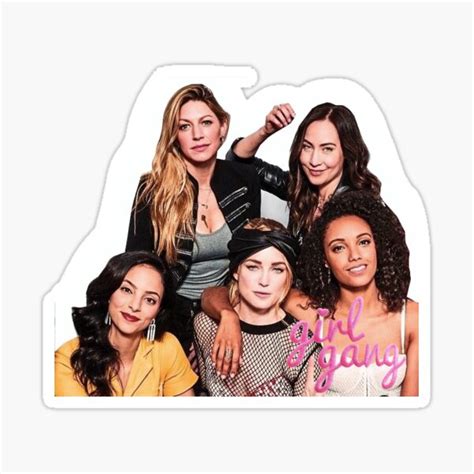 "Legends of Tomorrow Ladies" Sticker for Sale by itzcourtneyxo | Redbubble