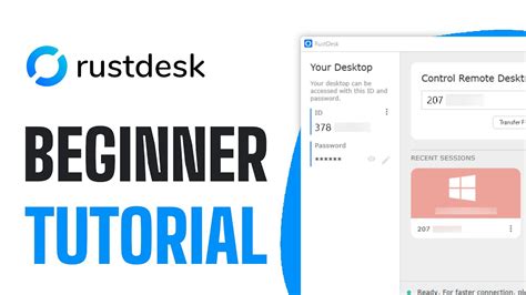 How To Use RustDesk On Windows RustDesk Beginner Tutorial 2024