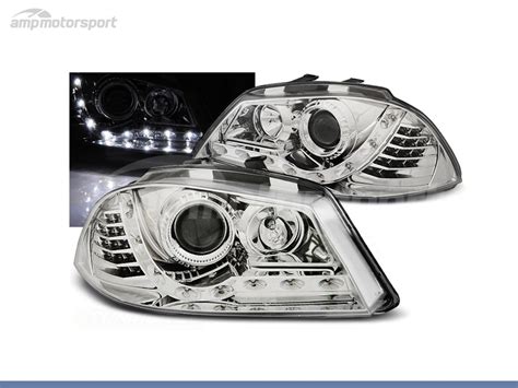 Faros Delanteros Luz Diurna Led Para Seat Ibiza Cordoba L