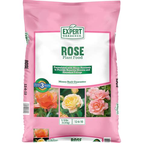 Expert Gardener Rose Plant Food Fertilizer 12 6 10 10 Lbs Walmart