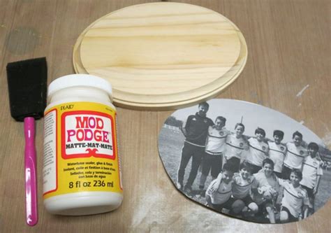 Transfer a Photo materials Idées Mod Podge Mod Podge Matte Mod