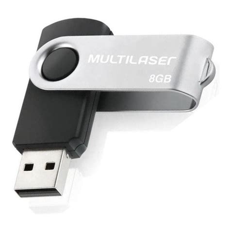 PenDrive 128gb 64gb 32gb 16gb 8gb Usb 2 0 Twist Preto