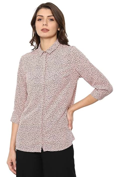 Buy Van Heusen Women S Regular Shirt At Amazon In