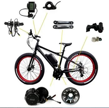 E Bike Electric Bicycle Spare Parts Electric Bicycle Conversion Kit ...