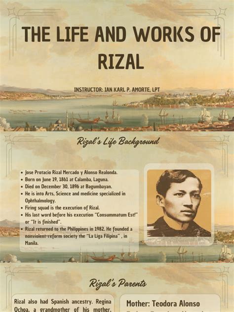 Life and Works of Rizal | PDF | Philippines