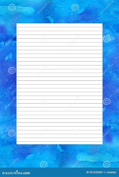 Writing Paper Design Copy Space Colorful Graphic Elements Stock