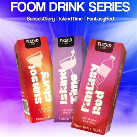 Jual Liquid Foom Drink Series Fantasy Saltnic Ml Shopee Indonesia