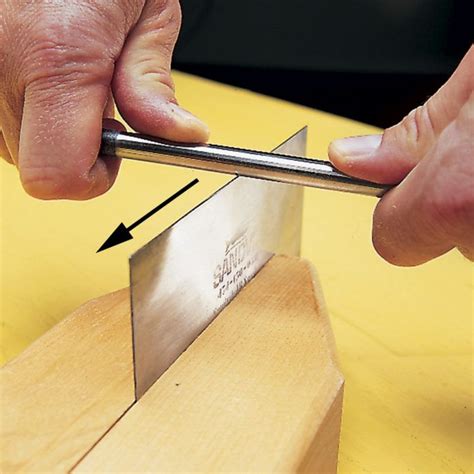 Sharpen And Use A Cabinet Scraper Scraper Diy Household Tips