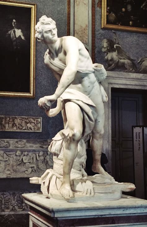 David By Bernini Galleria Borghese Rome Famous Art