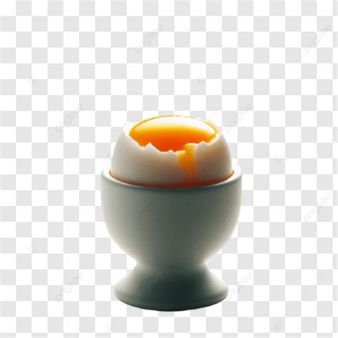 Concepto De Sabroso Desayuno Con Huevo Cocido D Suave En Una Taza Png