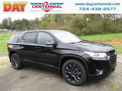 2019 Mosaic Black Metallic Chevrolet Traverse RS AWD 130069800 Photo