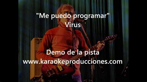 Virus Me Puedo Programar DEMO PISTA KARAOKE INSTRUMENTAL YouTube