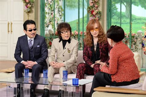 左から桜井賢、坂崎幸之助、高見沢俊彦、黒柳徹子。cテレビ朝日 40周年アルフィー、徹子の部屋このあとすぐ 画像ギャラリー 11