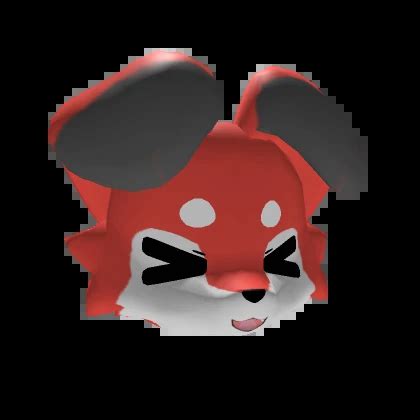 Flustered Red Kemono Puppy Roblox Item Rolimon S