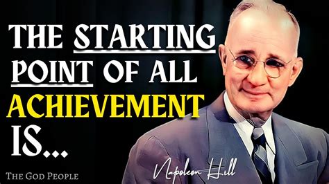 20 Inspirational Napoleon Hill Quotes From Think And Grow Rich 😊 Youtube