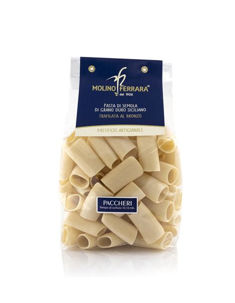 Acquista Ora Paccheri Di Semola Di Grano Duro Siciliano 500 Gr